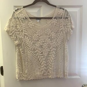 Express Medium see through top